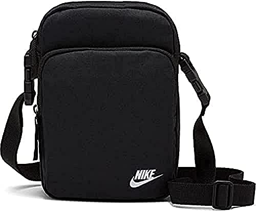 Nike Unisex – Erwachsene Crossbody Gürteltasche, Black/Black/White, Einheitsgröße