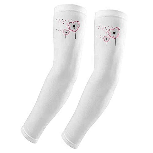 Funda para brazo para evitar quemaduras solares DIYthinker Love Flower UV