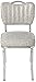 Richardson Seating Single Tone Channel Handle Back Retro Kitchen Chair with 2