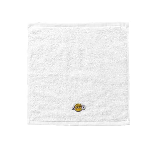 Northwest Los Angeles Lakers NBA Team Logo Wash Cloth 4 Pack 12 x 12 Inches