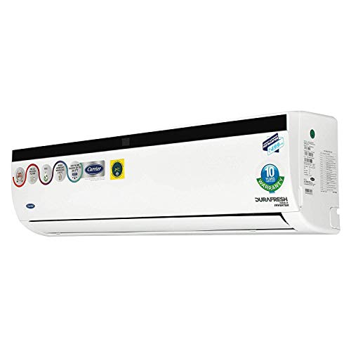 Image of CARRIER SPLIT AC 2 TON 3 STAR INVERTER-WHITE (24K 3 STAR DURAFRESH NEO-X)