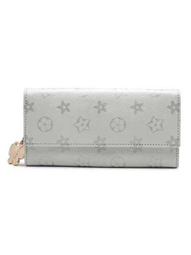 Image of Butterflies Blue Synthetic Women's Wallet
