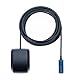 SYNC 3 GPS Antenne - Aktive Navigations-GPS Fakra C Anschlussantenne mit Magnetfuß - Wasserdichtes Antennenmodell, kompatibel mit Ford, Audi VW Volkswagen, SKODA, Mercedes Benz - Fakra Antennenadapter