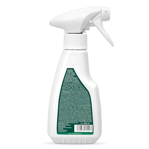 Silberkraft Milbenspray Hund & Katze 250 ml, Effektiver Schutz vor Milben, Flöhen & Parasiten , Anti-Milben-Mittel für Fell, Schlafplätze & Umgebung , Vertreibt Grabmilben, Herbstgrasmilben und mehr