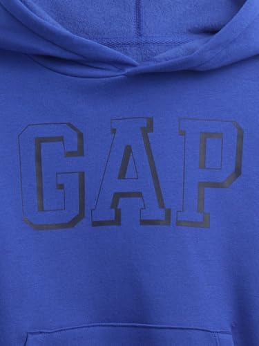 Image of GAP Boys' Logo Hoodie Hooded Sweatshirt