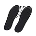 MOTOULAX 2Pcs Heating Insoles Size 41 to 46 Cuttable USB Powered Heat Insoles for Outdoor Activities