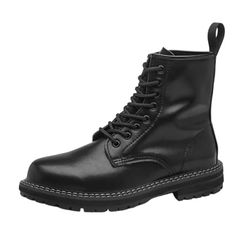 Mens Dress Boots - Casual Lace-up Chukka Leather Boots for Men Waterproof Boots for Men