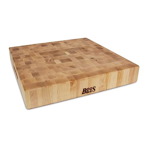 John Boos Classic Reversible Maple End Grain Butcher Block #TOP19