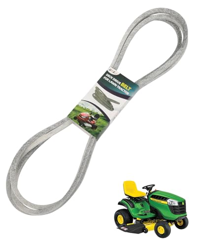 GX21833 Lawn Mower Deck Belt for John Deere GX21833 GX20571 Compatible with D140 D150 D160 L120 L130 L145 L155 LA130 LA140 LA165 X140 X165 Z255 Z355 (1/2" x 141")