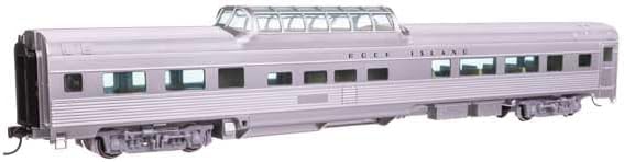 Walthers HO Scale 85' Budd Dome Coach Passenger Car Rock Island