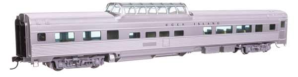 Walthers HO Scale 85' Budd Dome Coach Passenger Car Rock Island