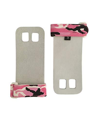 Puños de mano para adultas Crossfit en talla XL y diseño pink camo