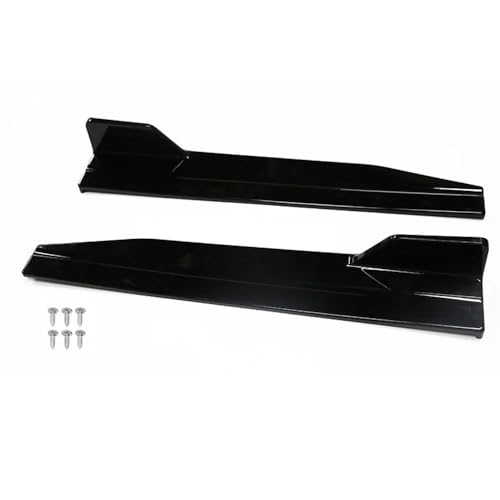 Alerones de faldón lateral universal con difusor protector parachoques 3