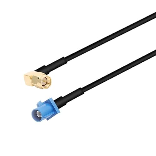 1 PC SMA �I�X 90 �x Fakra ABCDEGHIKZ �I�X RG174 �P�[�u�� G */PS an */�e�i�����A�_�v�^ R*/F �����s�O�e�[��(SMA M90 to Fakra CM,300CM)