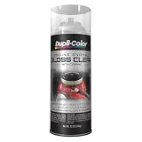 Dupli-Color DE1636 Engine Enamel Spray Paint with Ceramic - Clear - 12 oz Aerosol Can