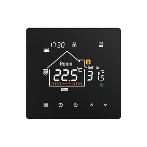 Cenroelon For Optimal Comfort Smart WiFi Thermostat for Underfloor Heating Featuring Adjustable Brightness and Temperature Accuracy 16A