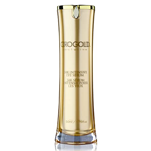 Orogold 24K Intensive Eye Serum For Wrinkles, Puffiness - Anti Aging Serum For Youthful Looking Skin - Under Eye Skin Softening Serum - 50 Ml. / 1.76 Fl. Oz. #TOP7