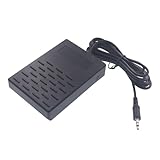 【Piano Sustain Pedal】: This product is a Sustain Pedal for musical instruments such as piano, drum, electronic keyboard, and hand roll piano. It comes with a 3.5mm plug for easy connection. 【Material】: Piano Sustain Pedal is made of durable pp materi...