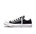 Converse Unisex Adult Chuck Taylor All Star Low Top, Black, 9.5 Womens/7.5 Mens