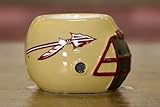 Green Gridiron Florida State Seminoles - Ceramic Helmet - Planter or Caddy