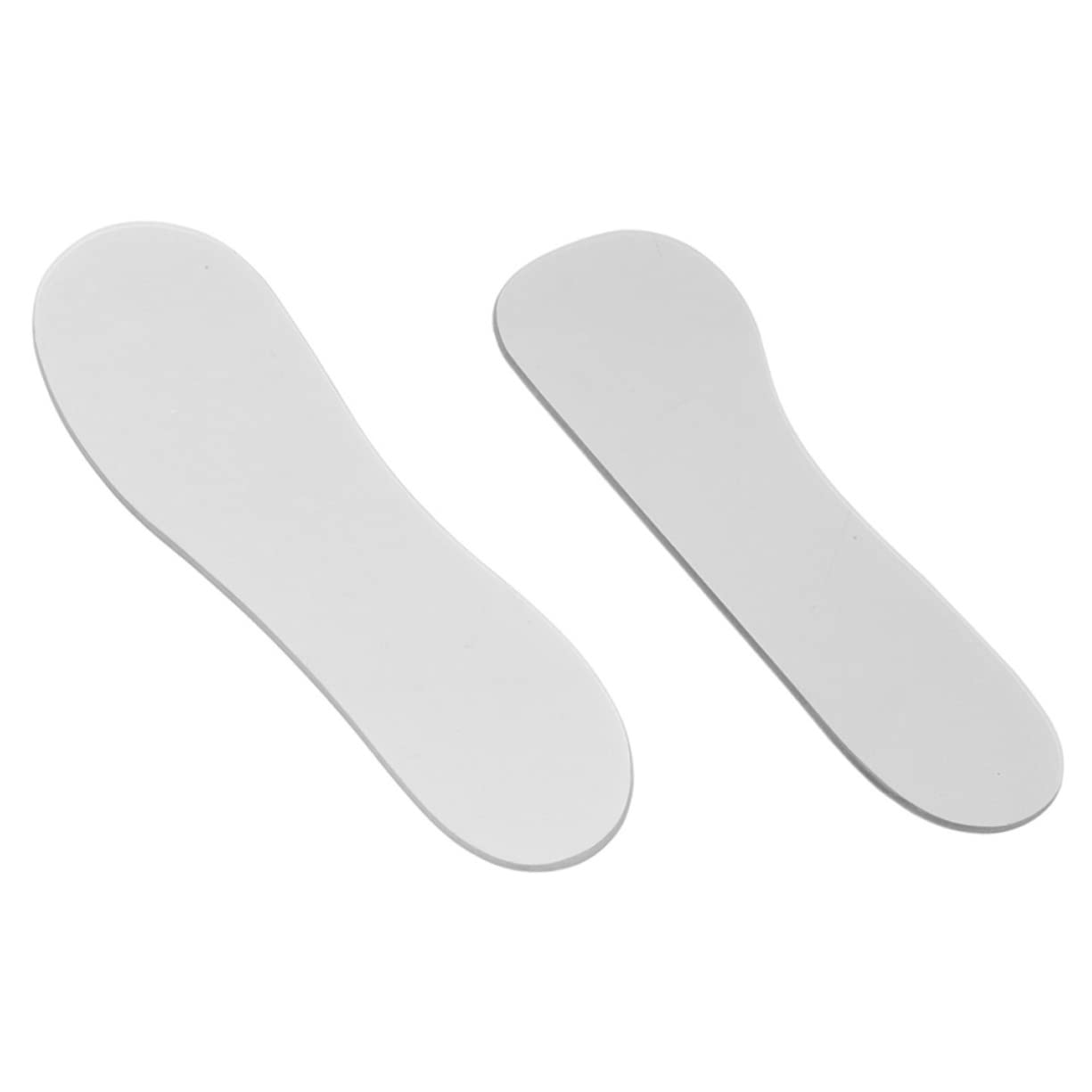 2pcs Hospital Oral Cavity Mirrors Glass Material Professional Dental Mirrors Easy to Clean for Home Use