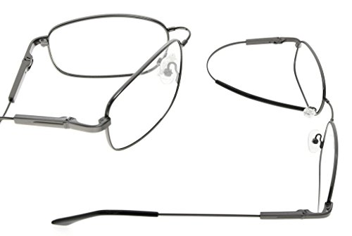Image of CessBlu Computer Glasses Men Bendable Titanium Reading Eyeglasses Blue Light Filter