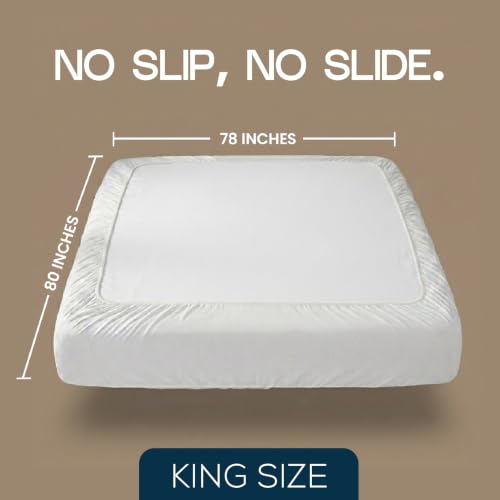 Image of 20-Pack Hotel Quality King Size Fitted Sheet for Resorts,White, Brushed Microfiber Bottom Sheets Only, Deep Pocket, Soft, Wrinkle, Shrink & Fade Resistant