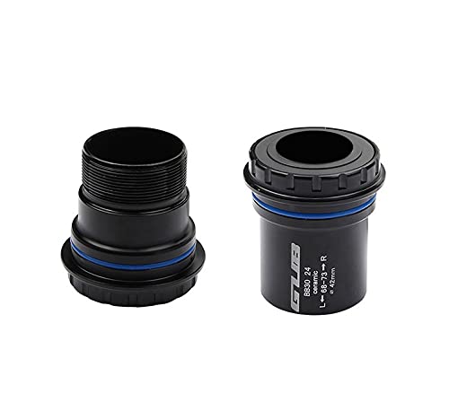 Coonium Bb30 Threaded-Together Ceramic Bearing Press Fit Bb Bottom Bracket For 24Mm (Shimano) Or 22/24Mm (Sram Gxp) Crank Spindle #TOP4