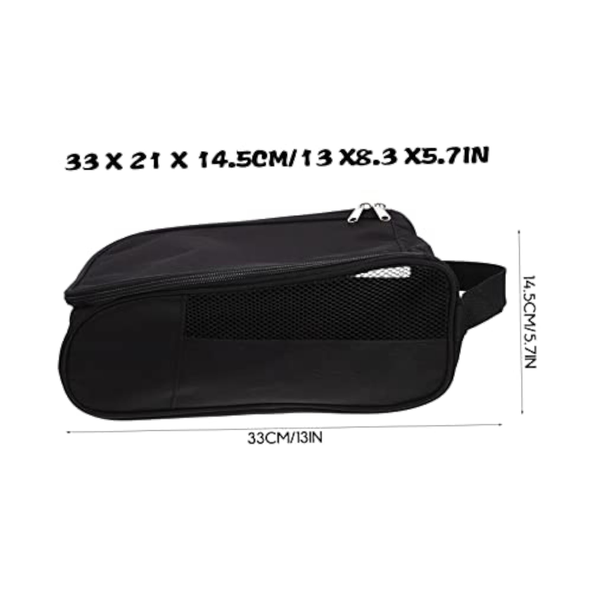 Portable Golf Shoe Bag, Waterproof Storage Pouch