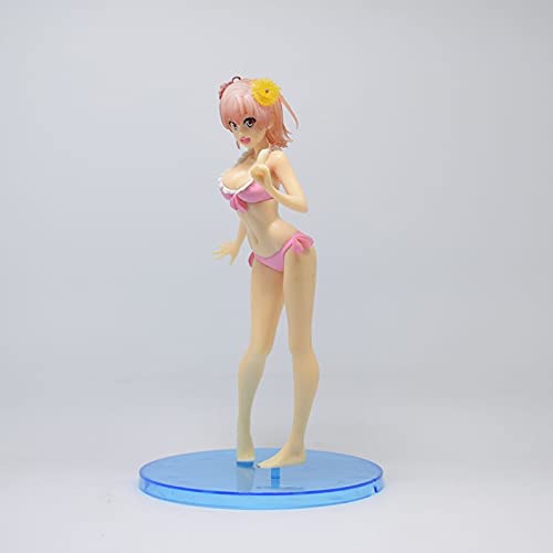 Keibek Accessories Limited Edition Japanese Anime My Teen Romantic Comedy Snafu Yuigahama Yui Standing Swimsuit Pretty Girls Action Figure 18Cm Adult Toy Ornament Models Figurines Collectibles #TOP2