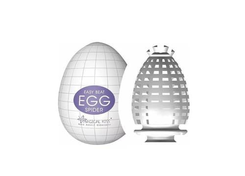 Kit Triplo Eggs Ovo Mastubador Estimulo Sexshop Flexivel Spider Twister e Clicker