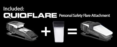 Quiqlitex Dual White Hands-Free Led Pocket Light: 20-150 Lumens, Aluminum & Nylon Plastic Housing (Usb Rechargeable) #TOP7