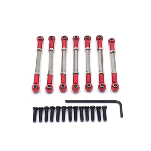 RC�J�[�A�b�v�O���[�h�p�[�c Compatible With WLtoys 104001 1/10 RC�J�[�A�b�v�O���[�h�����p�[�c�A�N�Z�T���[ �������������v�����b�h(Red)