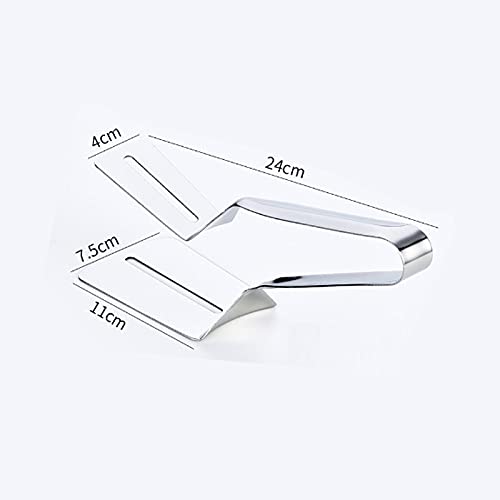 Pinzas de Cocina Pinzas para Alimentos, Pinzas de Cocina de Acero para cocinar, Barbacoa, Tijeras para Servir Pinzas Alicates para bufet,Flexibles para Usar,Tamaño:24cm