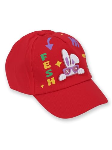 Image of PASSION PETALS Summer Dino Rockstar Baseball Cap for Kids Boys and Girls 2-4Years