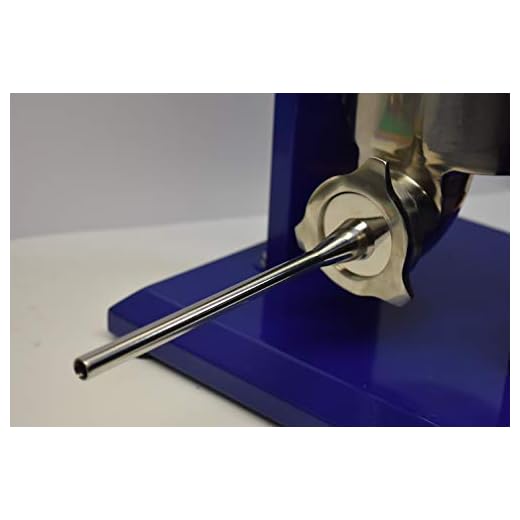 NARROW 3/8" (10mm) snack stick tube for LEM 1607, Weston, Cabelas, VIVO & many other sausage stuffers. 2 1/16" Base x 3/8" diameter