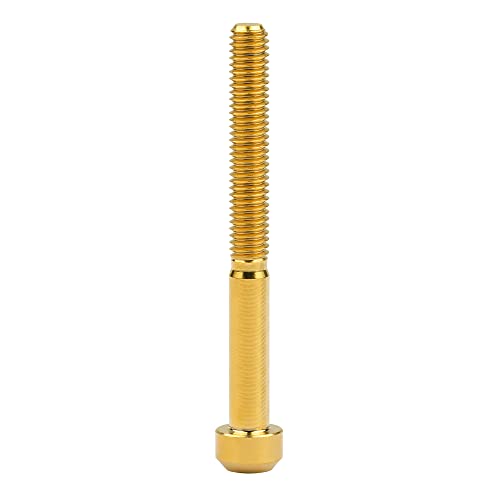 Image of Titanium Torx Square Head M6 x 10 15 20 25 30 35 40 45 50 60 65 70 80mm Screw Pack of 5 (Gold, M6x65mm)