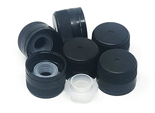 nicebottles Olive Oil Bottles with Cap & Pourer Fitment, Green, 750ml - Pack of 6