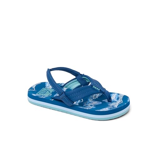 Image of REEF Boys Toddler /Little Kid Ahi Beach Flip Flop, Soft Cushion Footbed, Water Friendly