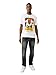 True Religion Men's Short Sleeve True Court Tee - Casual Graphic Crew Neck T-Shirt-Optic White, XXXL