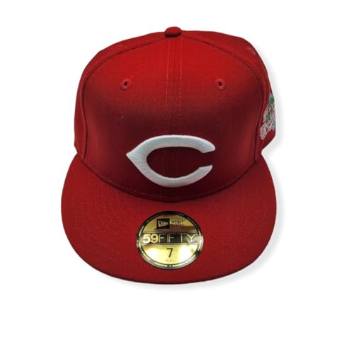 Casquette Reds Cooperstown 59Fifty New Era 1990 ajustée sans attache plastique