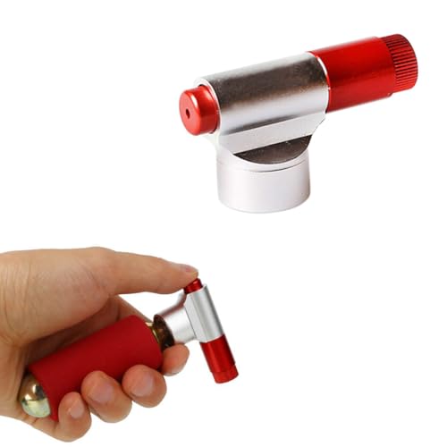 LIOOBO 2Piezas Inflador de Bicicleta Portátil Mini Bomba Rápida y para Bicicletas de Carretera y Diseño Compacto Incluye Cabezal para Válvulas y sin Botella
