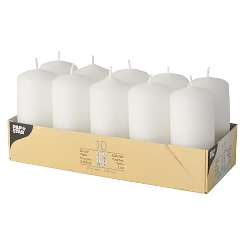 Bougies piliers PAPSTAR 17915 Cover