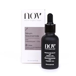 NOV Natural Organic Vegan Niacinamide Serum | Hydrating & Gentle Skin Serum | Fragrance-Free & Paraben-Free