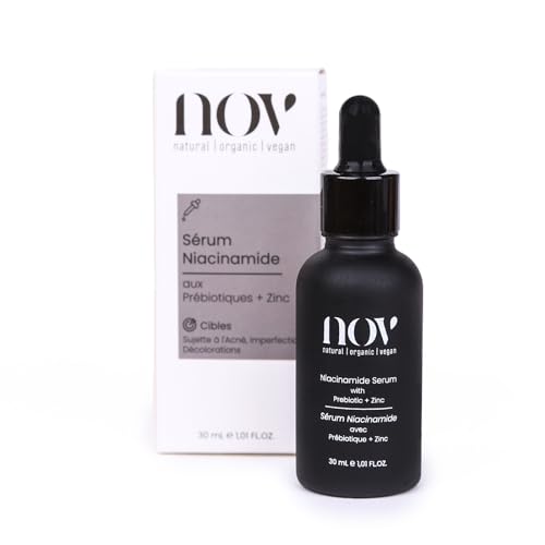 NOV Natural Organic Vegan Niacinamide Serum | Hydrating & Gentle Skin Serum | Fragrance-Free & Paraben-Free
