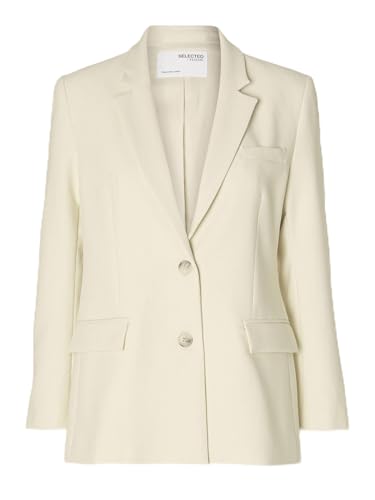 Veste blazer SELECTED FEMME ajusté chic pour femme avec col revers de pointe