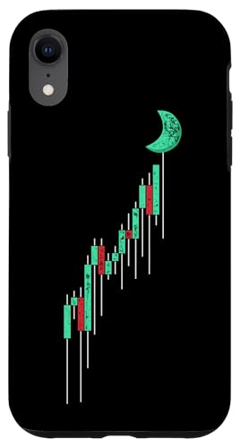 Carcasa para iPhone XR Hodl Vintage Bullenmarkt Chart To The Moon