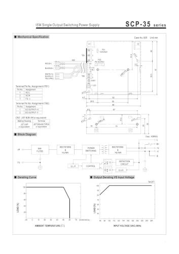 Alimentation de sécurité sans interruption SCP-35-24 boîtier secouru - 2