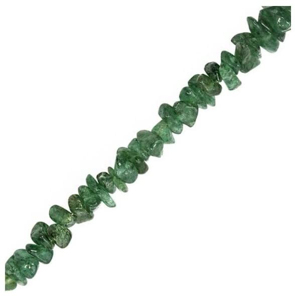 Aventurine verte naturelle fils de 86cm pour remplacer les perles synthétiques