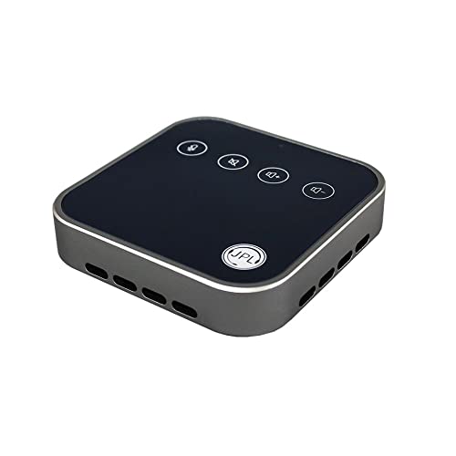 JPL Convey USB Speakerphone with Fully Duplexed Microphones, 360 Degree Omnidirectional Voice Pickup, and Soft Pouch Carry Case, 575-386-001
